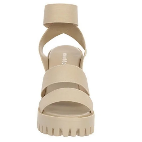 NWOT Madden Girl Platform Ankle Strap Heels - Picture 8 of 8